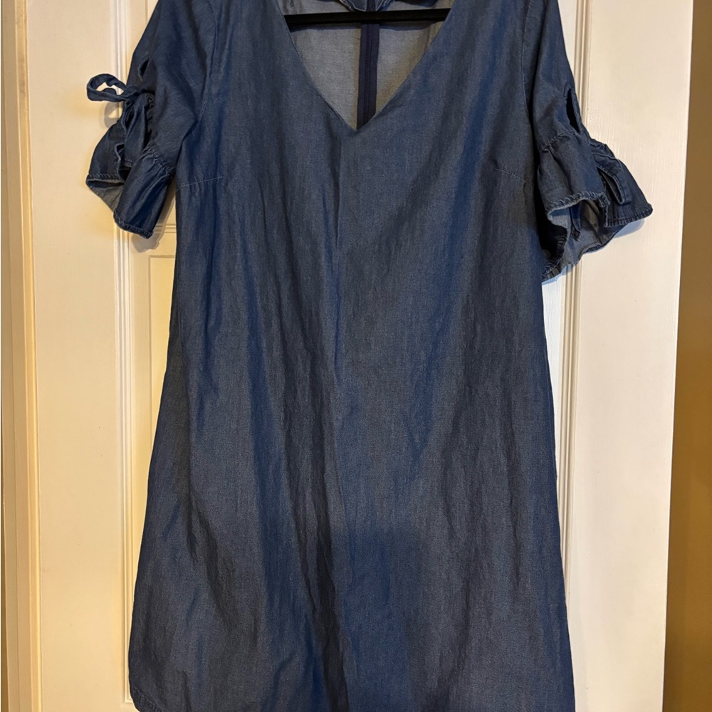 J. Crew Blue Denim Dress